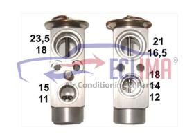 ECLIMA 160684 - VALVULA DE EXPANSION MERCEDES CLASE A 180 CDI W169