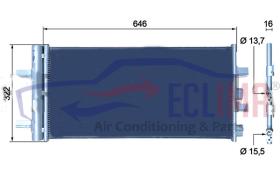 ECLIMA B01200130 - CONDENADOR MINI CLUB COOPER 13-