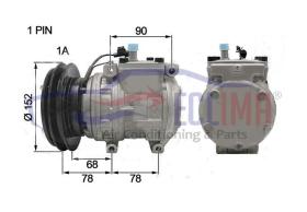 ECLIMA 121316 - COMPRSOR KUBOTA M120F-M110 12V 1A