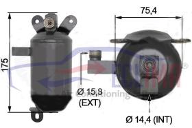 ECLIMA 161326 - FILTRO DESHIDRATADOR JAGUAR XJ6/XJ40/XJ12