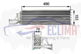 ECLIMA 166110 - EVAPORADOR VALTRA