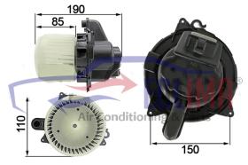 ECLIMA 40172BG - TURBINA INTERIOR DACIA LODGY - DOKKER