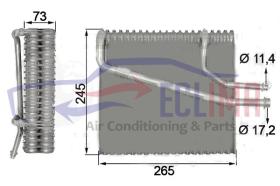 ECLIMA 166125 - EVAPORADOR TOUAREG - CAYENNE - Q7